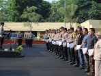 Wakapolres Cianjur Pimpin Apel Kesiapan Pengamanan Pelantikan Presiden-Wapres RI Terpilih