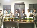 Cipta Kondisi Bulan Puasa, Satpol PP Cianjur Amankan Ratusan Botol Minuman Keras