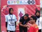 Siswi SMPN 1 Cianjur Choerunisa Raih Juara 1 di Kejuaraan Lari dan Lompat Open Antar Pelajar Tingkat Provinsi