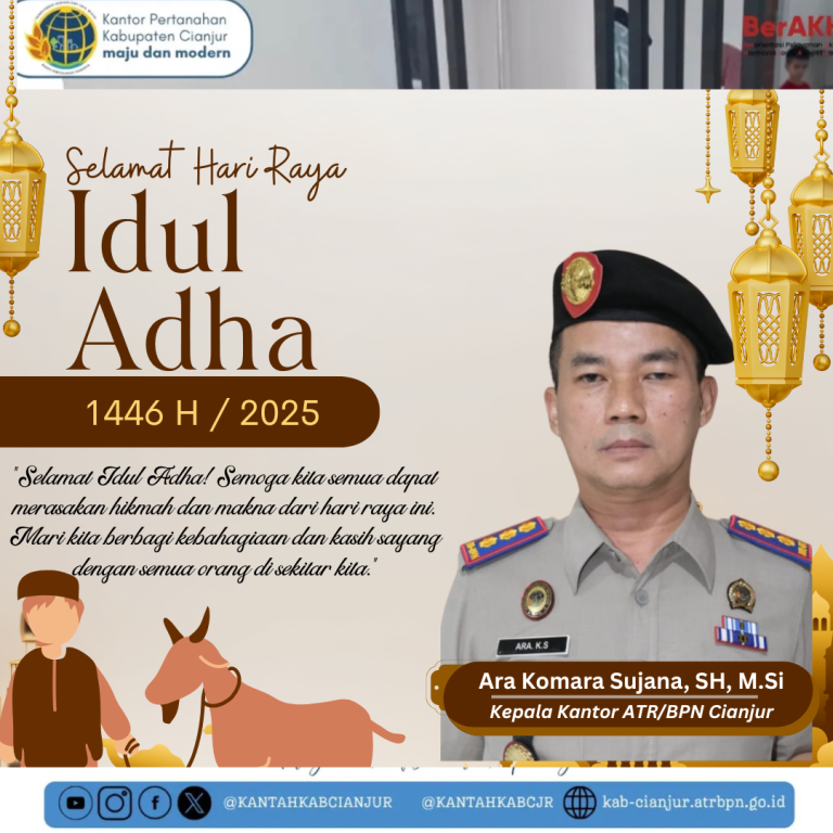 Emas dan Cokelat Modern Selamat Hari Raya Idul Adha Postingan Instagram