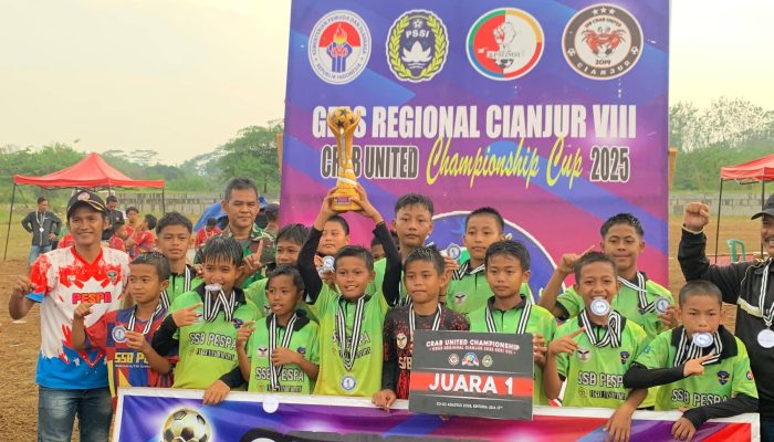 SSB Pespa Panyusuhan Wakili Cianjur ke Kejuaraan Nasional