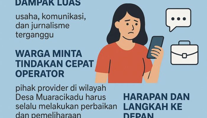 Jaringan XL dan Simpati Down 6 Jam di Muaracikadu: Bisnis dan Komunikasi Lumpuh saat Listrik Padam