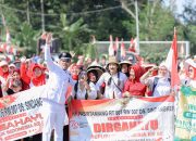 Pawai Agustusan Warnai Peringatan HUT ke-80 Kemerdekaan RI di Desa Sindangkerta Kecamatan Pagelaran