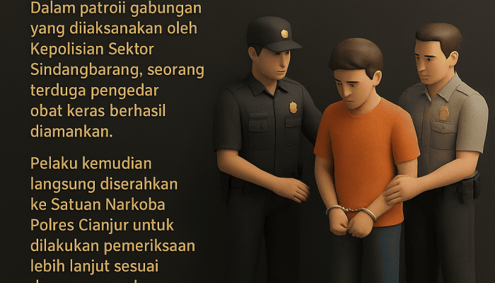 Polsek Sindangbarang Tegas Berantas OTK dan Miras, Tapi Mampukah Bertahan Tanpa Dukungan Warga?