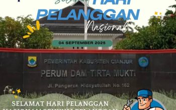 Harpelnas 2025, Dirut PERUMDAM Tirta Mukti: “Senyum Pelanggan, Senyum Kami Juga”