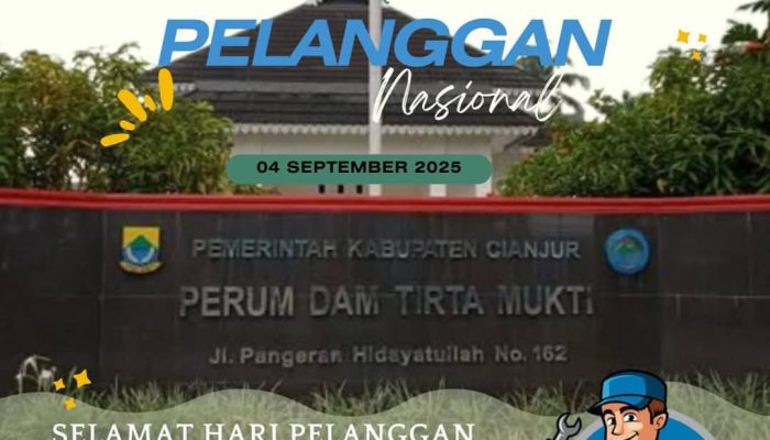 Harpelnas 2025, Dirut PERUMDAM Tirta Mukti: “Senyum Pelanggan, Senyum Kami Juga”