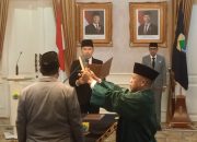 Bupati Wahyu Ferdian Lantik Ahmad Rifa’i Azhari sebagai Pj Sekda Cianjur
