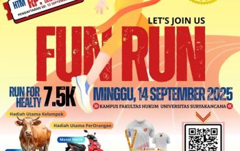 Fun Run UNSUR, Hadiah Gokil Jadi Rebutan 7,5K Lari, 1 Sapi Menanti
