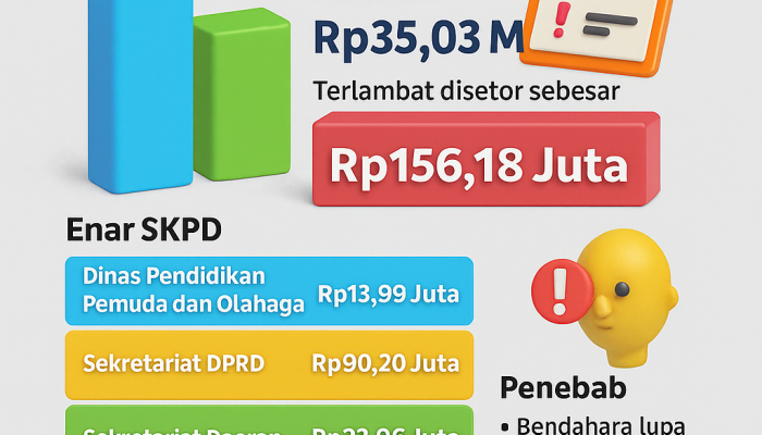 BPK RI Temukan Keterlambatan Setoran Pajak Makanan dan Minuman di Enam SKPD Cianjur