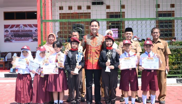 Bupati Cianjur Lepas Kontingen Polisi Cilik ke Ajang Tingkat Jawa Barat