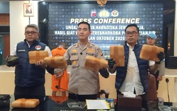 Polres Cianjur Ungkap Jaringan Ganja Antarprovinsi, Sita 6,4 Kilogram Barang Bukti