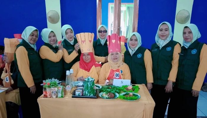 PKK Sindangbarang Gelar Rapat Rutin dan Lomba Menu Kreasi