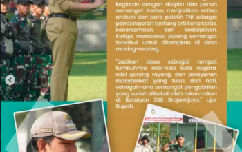 Bupati Cianjur Buka Pendidikan Karakter dan Bela Negara Perangkat Desa 2025