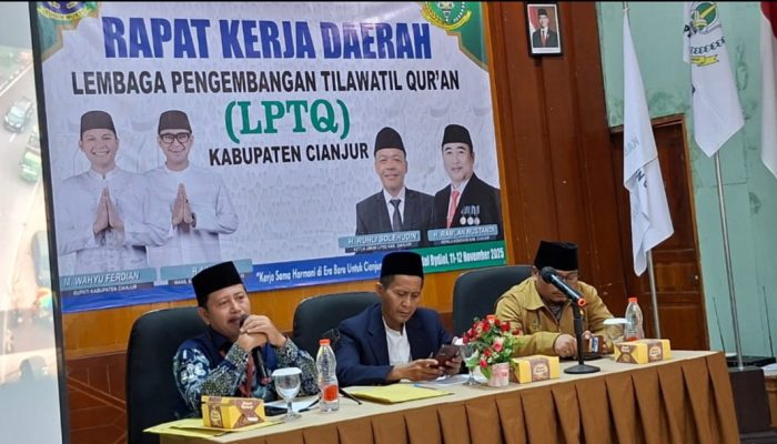 RAKERDA LPTQ Cianjur Teguhkan Komitmen Membangun Generasi Qur’ani