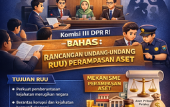 DPR Mulai Bahas RUU Perampasan Aset, Negara Bisa Rampas Harta Pelaku Kejahatan