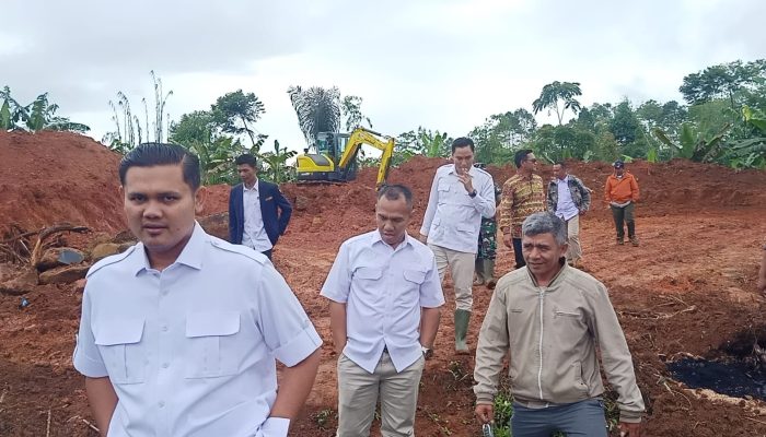 DPC Gerindra Cianjur Tinjau Pembangunan Gedung KDMP di Sukanagara, Apresiasi Dukungan PT BJA
