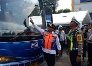 Dishub Cianjur, Polres, dan Jasa Raharja Gelar Ramp Check di Terminal Pasir Hayam
