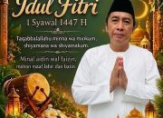 Kadis Perkim Cianjur Cepi Rahmat Fadiana Sampaikan Ucapan Selamat Idul Fitri 1447 H, Ajak Pererat Silaturahmi