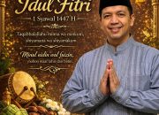 Kepala Dinas PUTR Cianjur Ucapkan Selamat Hari Raya Idul Fitri 1447 H, Mohon Maaf Lahir dan Batin