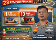 Mudik Lebaran 2026, Polres Cianjur Dirikan 23 Pos Pengamanan di Jalur Strategis