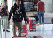 Koper Jemaah Haji dan Petugas Kloter Mulai Dikirim ke Embarkasi Bekasi