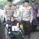 Kapolres Cianjur Sambut Tamu Allah, Usai Salat Subuh 73 Calon Haji Diberangkatkan dari Mako Menuju Tanah Suci