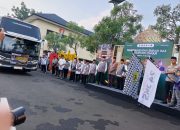 Kapolres Cianjur Lepas Jemaah Haji Kloter 24 JKS, Wujud Pelayanan Humanis untuk Tamu Allah