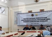 Satgas MBG Cianjur Gelar Rakor BGN, Soroti Minimnya Pemahaman Juklak-Juknis di Dapur SPPG