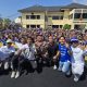Kapolres Cianjur Pimpin Konvoi Mapag Juara, Kakang Rudianto dan Robi Darwis Disambut Ribuan Bobotoh